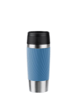 Tefal Twist Leak-Proof Double Wall Stainless Steel Travel Mug, 360ml