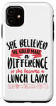 iPhone 11 Lunch Lady Girl Female She Believed She Could Make A Case