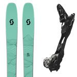 SCOTT Pack ski de randonnée Scott Sea 98 Mint Green/pink 25 + Fixations Mixte Vert taille 180 2025