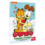 dekora - Calendrier de l'Avent Garfield - Avec 24 chocolats - Total 50 g - Chocolat au lait - Colorants naturels - Spécial Noël