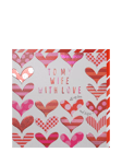 Wendy Jones Blackett Hearts To My Wife With Love Valentine's Day Card