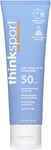 ThinkSport Sunscreen 50 SPF 89ml (3oz) - Safer Zinc Oxide Mineral...