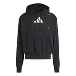 adidas Mixte All-Gym Category Pump Cover Hoodie, Black, XS