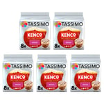 Tassimo Kenco Mocha Coffee Pods x8 (Pack of 5, Total 40 Drinks)