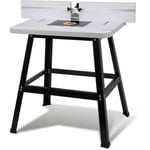 Eberth - Table pour défonceuse, Etabli pour défonceuse, table de travail 810 x 610mm, diamètre du panier de fraisage 40-190mm, hauteur de travail