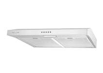 Corberó IVORI622W Hotte aspirante conventionnelle 60 cm Débit 192,7 m³/h Blanc 60 W 3 vitesses 2 x filtre en aluminium Efficacité énergétique C