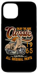 Coque pour iPhone 13 Moto Scooter Classique Cyclomoteur Anniversaire 1965