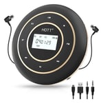  C105 Portable CD Player Bluetooth FM Transmitter Rechargeable CD Player1927