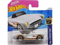 Barbie - Voiture Cabriolet 1956 Corvette - Hot Wheels - Echelle 1:64, Metal