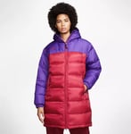 WOMENS NIKE ACG DOWN PARKA JACKET SIZE L (CD7662 525) PURPLE/NOBLE RED