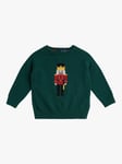 Trotters Baby Wool Blend Nutcracker Jumper, Green