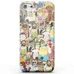 Rick and Morty Interdimentional TV Characters Phone Case for iPhone and Android - iPhone 5/5s - Tough Case - Gloss