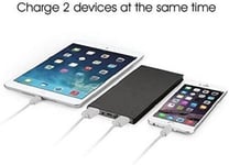 Ultra-Thin 20000mAh Dual USB Powerbank powerstation external usb battery pack