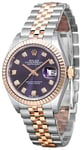 Rolex 279171-0015 Lady-Datejust 28 Violetti/18K punakultaa Ø28 mm