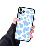 NDJqer Lavender Cow Print Phone Case For iPhone 12 11 Pro XS MAX 7 SE20 XR X 8 6Plus Purple Silicone PC Hard Cover-Style 2-For 11 Pro max