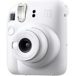 FujiFilm Instax Mini 12 Instant Camera - Clay White