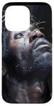 Coque pour iPhone 14 Pro Max Jésus Noir, Christianisme, Église, Christ, Jésus