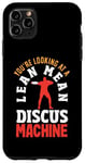 iPhone 11 Pro Max You're Looking At A Lean Mean Discus Machine Funny Discus Case