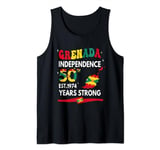 Grenada Independence Day Grenadian 50th Celebration Grenada Tank Top