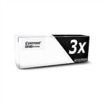 3x Eurotone Cartridge XXL for Epson Workforce AL-M-300-DT