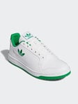 adidas Originals Men's Ny 90 Trainer - White/green, White, Size 9, Men