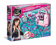 Clementoni 18598 Crazy Chic Fashion & Jewellery Kit for Children, Ages 7 Years Plus