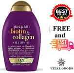 Biotin & Collagen Hair Thickening Sulfate Free Shampoo Conditioner OGX 385Ml