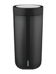 Stelton To-Go Click D. Steel, 0.4 L. Svart