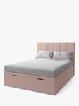 Koti Home Avon Upholstered Ottoman Storage Bed, King Size