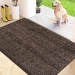 FCSDETAIL Dirt Trapper Indoor Door Mat 80 x 120 cm, Machine Washable Entrance Rug, Dog Doormat, Non-slip Inside Floor Mat for Entryway, Muddy Shoes & Paws