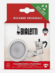 Bialetti 0800033, Kaffefilter, Bialetti, Moka Express, Fiammetta, Break, Happy Dama, Moka Timer, Rainbow, Metallisk, Vit