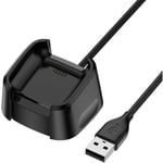 Câble USB Chargeur pour Fitbit Versa 2 / Versa 2 Se Station de Recharge Câble USB chargeur Fitbit Versa 2 Versa 2 Se