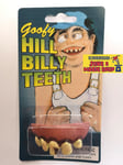 Goofy Hillbilly Teeth~Ugly Fake False Dentures ~ Funny Joke Novelty Hill Billy