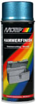 Motip Hammerlakk - Blå 400 ml - Antirustmaling / Metallmaling