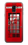 Classic British Red Telephone Box Case Cover For Samsung Galaxy J6 (2018)