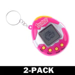 Tamagotchi - Retro Elektroniskt Husdjur - Rosa 2-Pack 2-Pack