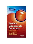 Care+ Sodium Bicarbonate Ear Drops 10ml | Gently Softens Ear Wax Before Syringe