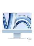 Apple Imac (M3, 2023) 24 Inch With Retina 4.5K Display, 8-Core Cpu And 10-Core Gpu, 256Gb Ssd - Blue - Imac Only