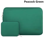 (2018-2023 Mac Air 13 Peacock Green Color)Uusi kannettavan tietokoneen suojakotelo MacBookille HP Dell Lenovo Acer kannettavan tietokoneen laukku Kantolaukku 13 14 15,4 15,6 tuuman kannettavan tietokoneen kansi miehille, naisille