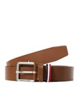 JACK&JONES Men's JACESPO Leather Belt, Cognac, 105