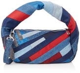 Desigual Accessoires Sac à bandoulière en Jean, L'ÉPAULE en Denim Femme, Bleu, One Size