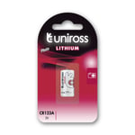 UNIROSS Lithium CR123A 3V - BL1