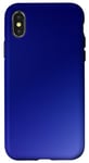 Coque pour iPhone X/XS Bleu indigo