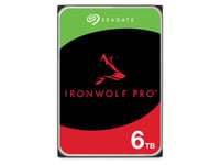 Seagate Ironwolf Pro St6000nt001 4 Pack, 6 Tb, 7200 Rpm, 256 Mb, 3.5", Serial Ata Iii