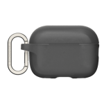 RhinoShield Coque avec Mousqueton Compatible avec Apple [AirPods Pro]   Protection de qualité Militaire Contre Les Chocs, résistante aux Rayures, Chargement sans Fil - [Noir Classic, Standard Set] - Neuf