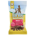 Økonomipakke: 28/56 stk. Barkoo Dental Snacks - Til mellemstore hunde (56 stk.) (1,44 kg)