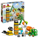 LEGO 10990 DUPLO Construction Site with Crane Toy, Bulldozer and Cem (US IMPORT)