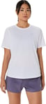 Asics Women's Asics Core Ss Top Brilliant White, XL