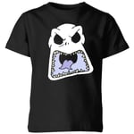 The Nightmare Before Christmas Jack Skellington Angry Face Kids' T-Shirt - Black - 5-6 Years - Black