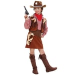 WIDMANN MILANO PARTY FASHION - Costume enfant cowgirl, shérif, ranger, rodéo girl, Far West, carnaval